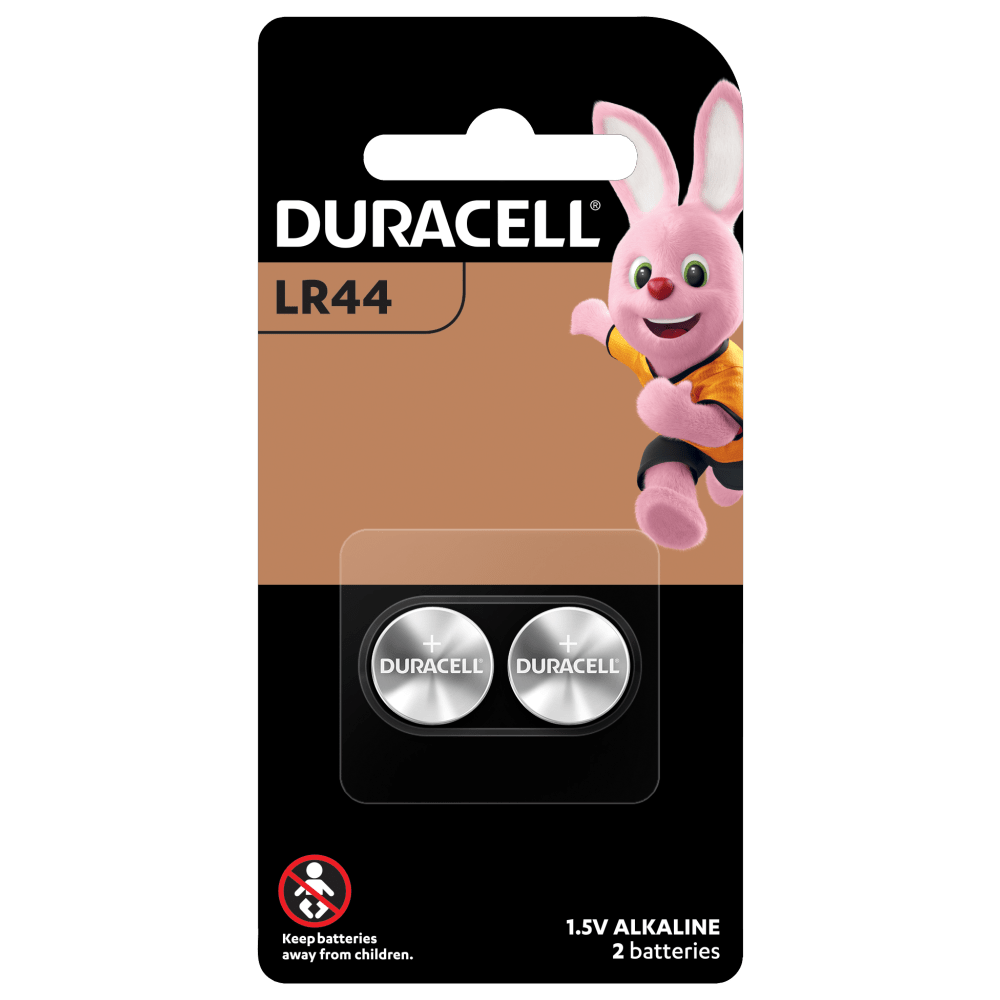 Duracell Specialty LR44 size Alkaline Button Battery 1,5V 2-piece pack