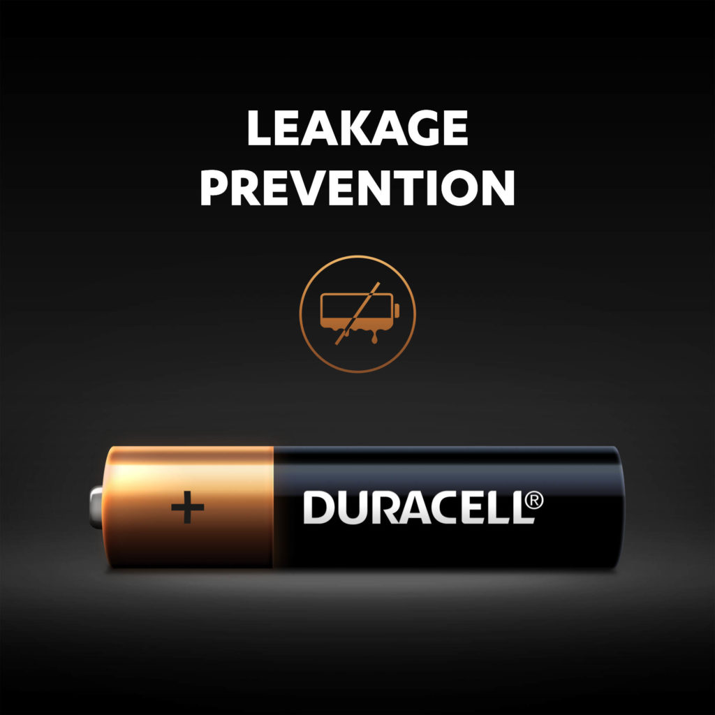 Leakage prevention for Alkaline Plus AAA sized battery
