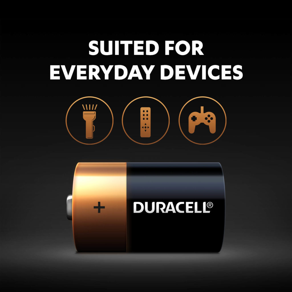 100% performance guaranteed Duracell Alkaline Ultra D battery