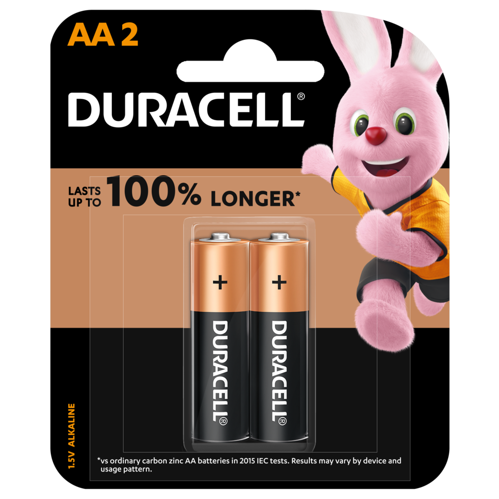 Battery, Duracell, AA, LR06 / MN1500 (18440851), Duracell