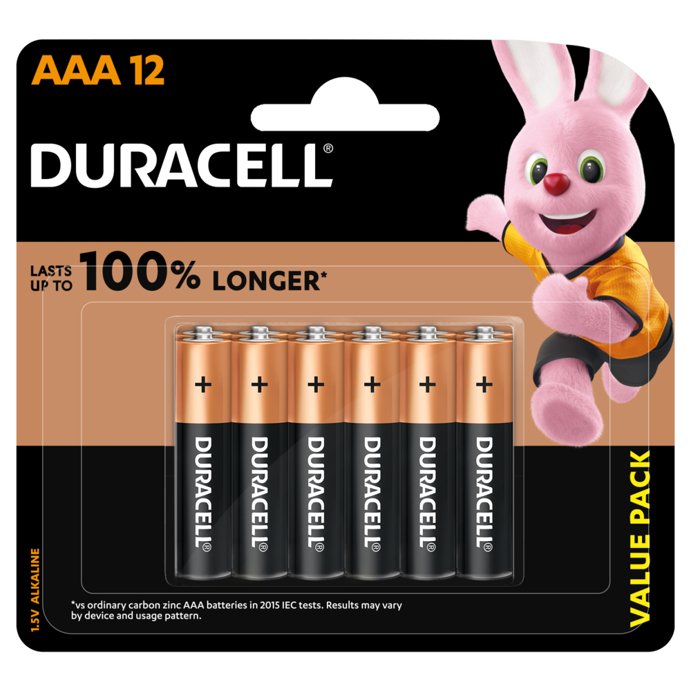 DURACELL Duracell 2-Piece MN21 Battery Black and Gold