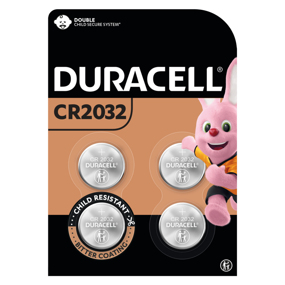 Duracell - 2032 3V litiummyntbatteri - med Sweden