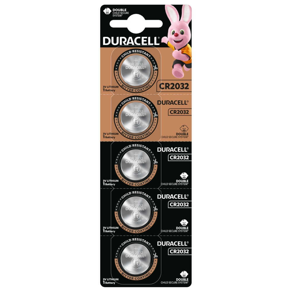  Duracell Lithium 2032 3 volt Security and Electronic Battery 4  pk : Health & Household