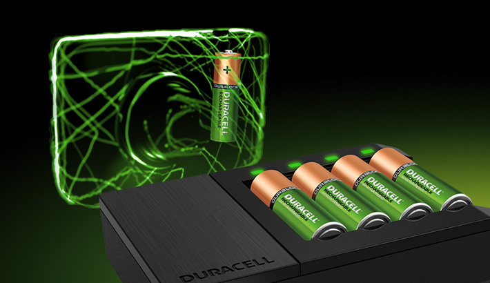 Duracell High-Speed chargers provide long-lasting performance