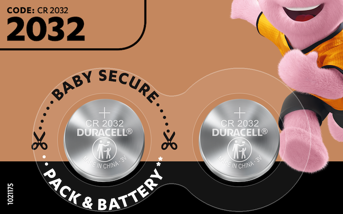 CR2016 3V Lithium Battery, 2 Count Pack, Bitter Coating Helps Discourage  Swallowing